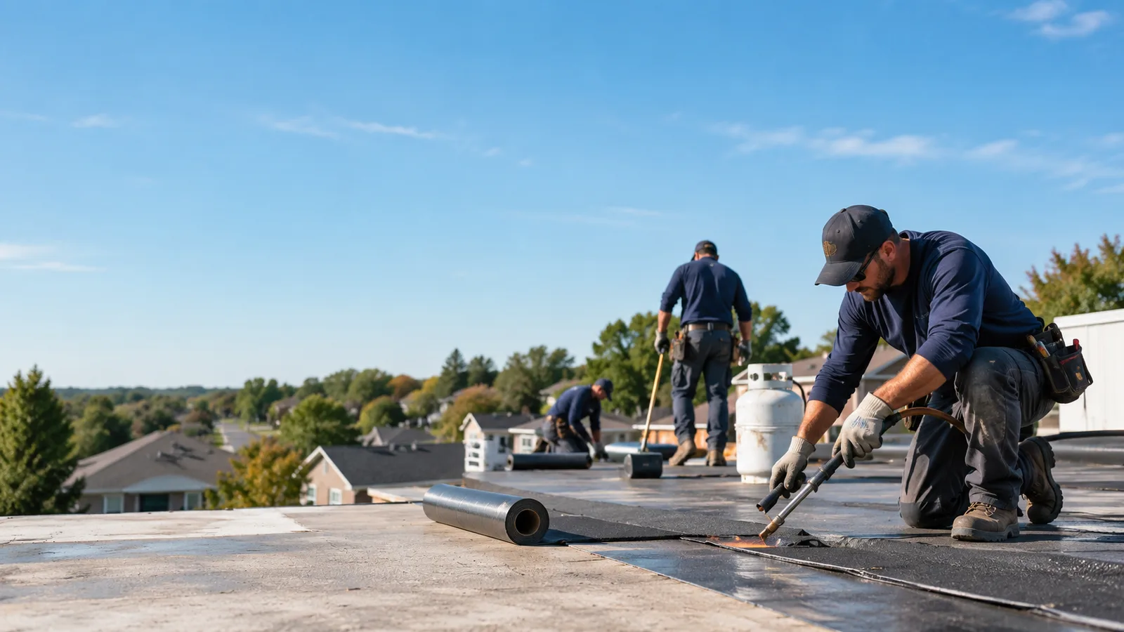 Flat Roof Leak Repair providers in Shevlin, MN